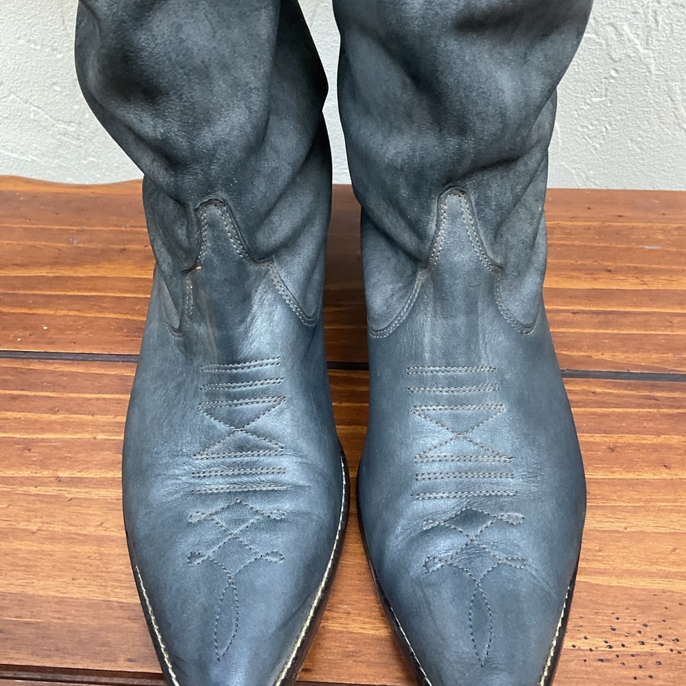 ‼️DONALD PILNER CHARCOAL GRAY BOOTS‼️ - Picture 3 of 9